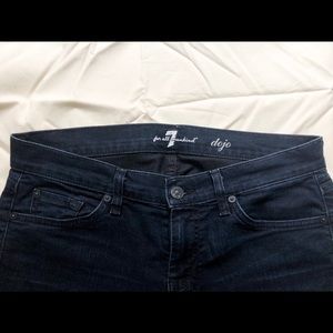 7 For All Mankind Dojo Dark Wash Jeans